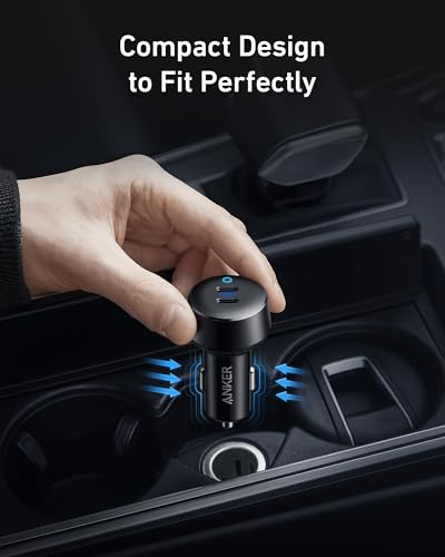 Anker 40W PowerIQ 3.0 Dual USB-C Car Charger