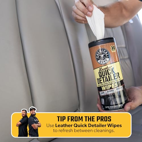 Chemical Guys 9-Piece Car Leather Cleaner & Conditioner Kit