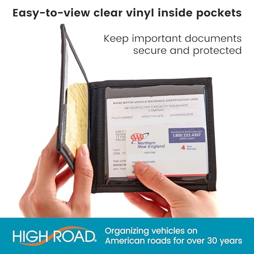 High Road Car Registration & Insurance Document Holder
