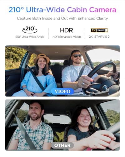 VIOFO A329S 4K+2K+2K Triple-Channel Dash Cam with Wi-Fi 6