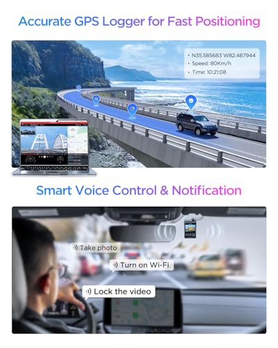 VIOFO A329S 4K+2K+2K Triple-Channel Dash Cam with Wi-Fi 6