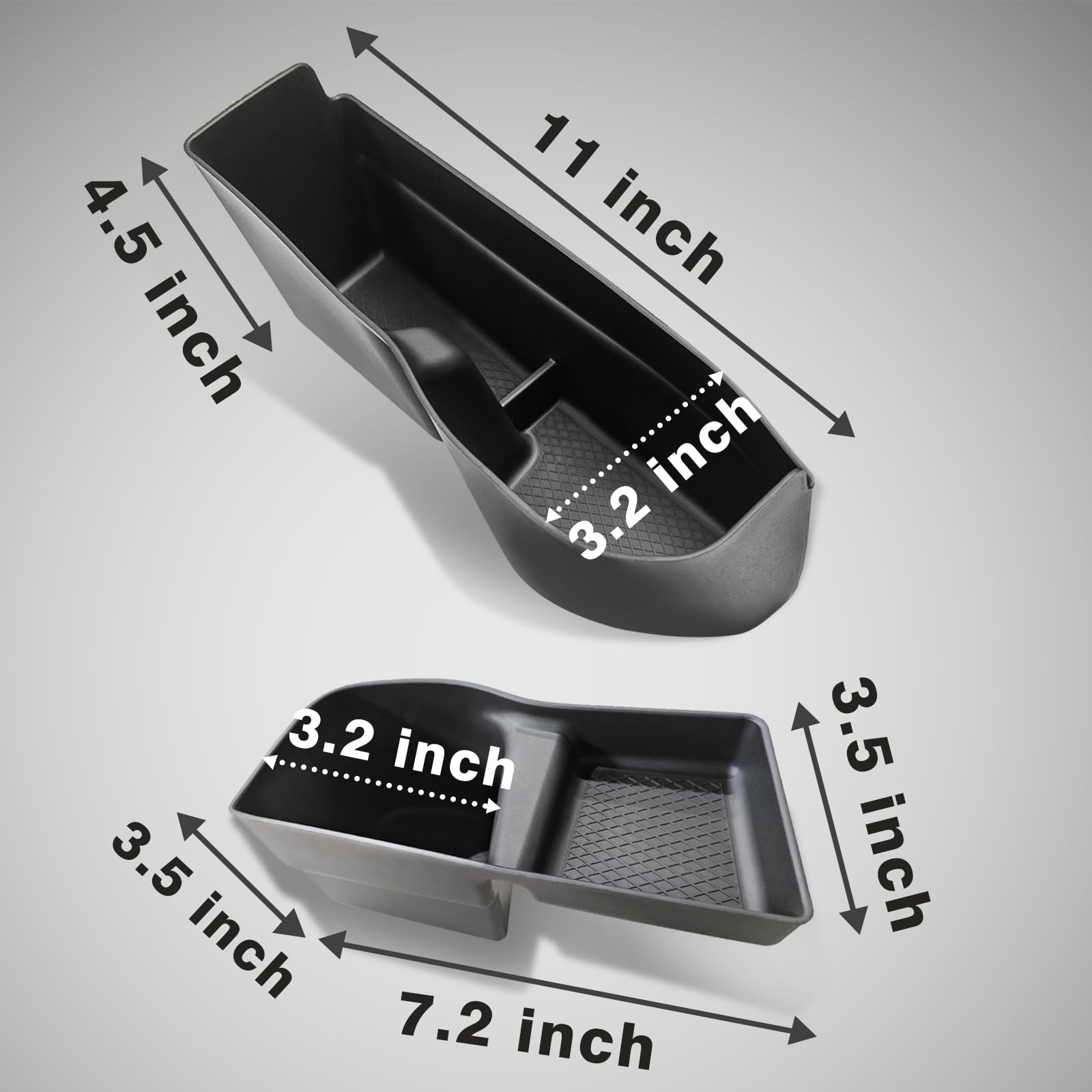 Muslogy 4-Piece Door Storage Trays
