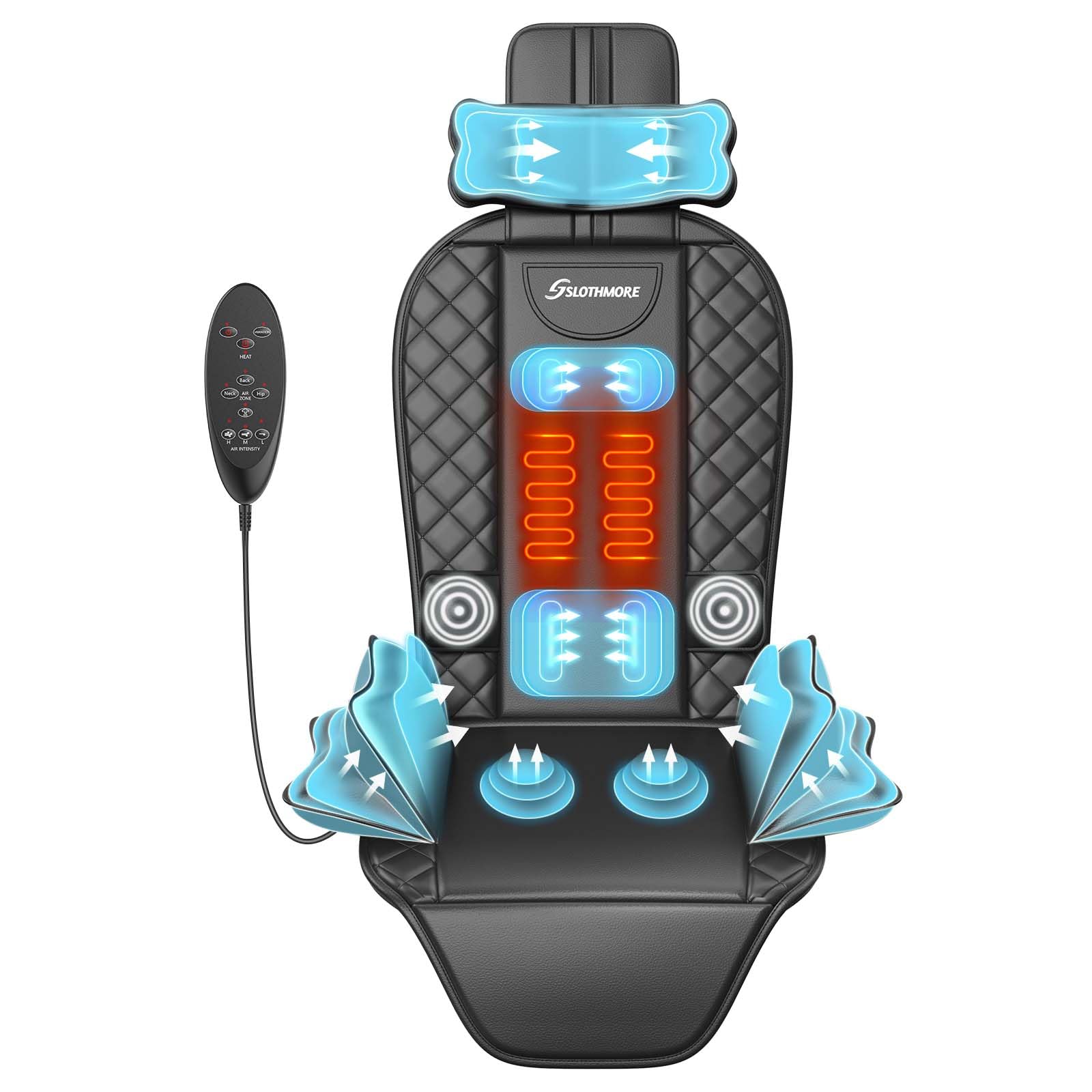 COMRELAX Back Massager Cushion for Automotive Seats