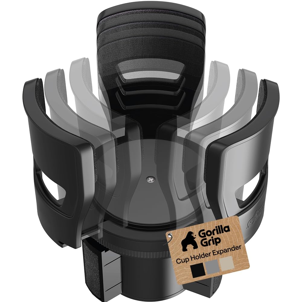 GORILLA GRIP Adjustable Car Cup Holder Expander