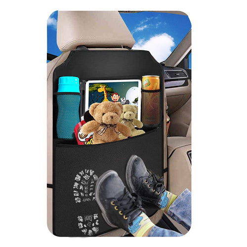 BLYPHOO 2-Pack Waterproof Backseat Organizers for Kids with Tablet Holder