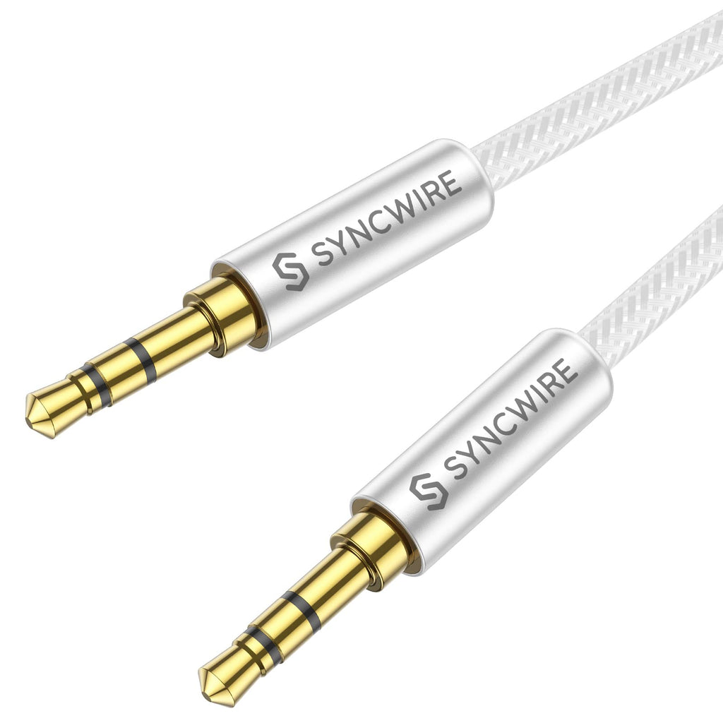 SYNCWIRE 3.5mm Nylon-Braided Auxiliary Audio Cable