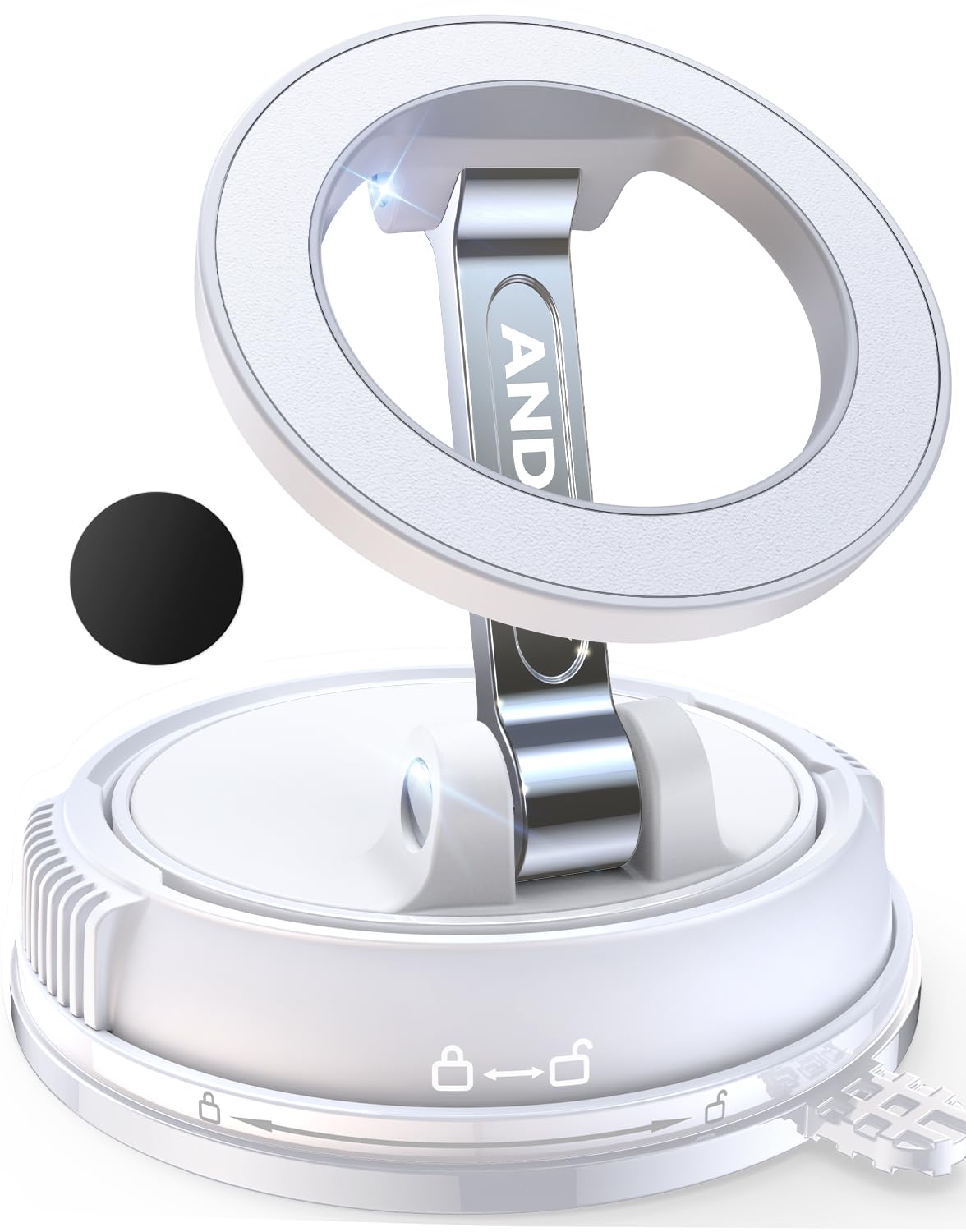 ANDERY 360° MagSafe Magnetic Car Phone Mount with Suction