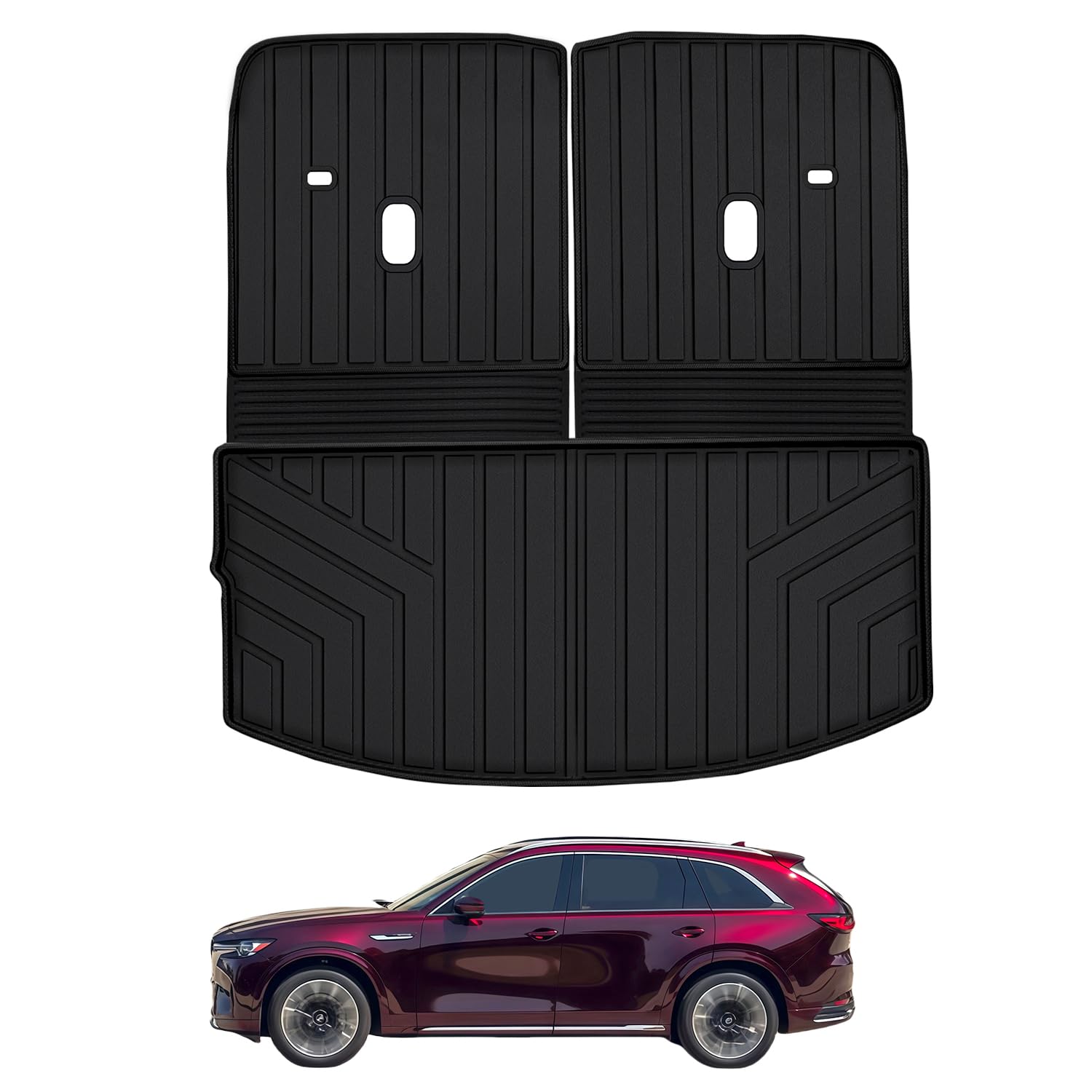 MJBYMAT Floor Mats & Trunk Mat & Backrest Mat