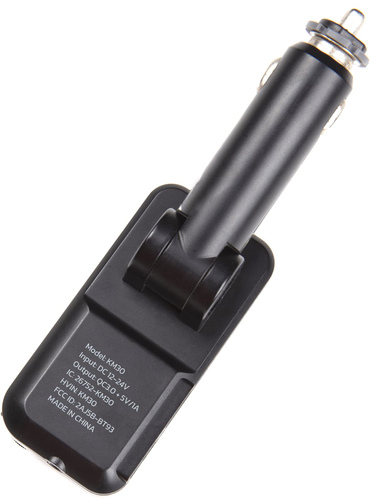 Nulaxy KM30 Bluetooth FM Transmitter with 1.8-Inch Display