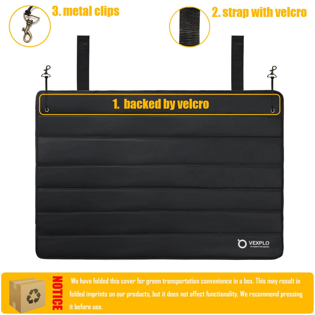 VEXPLO Large Rear Bumper Guard for Cars SUV Anti-Scratch Bumper Protector