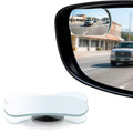LivTee Adjustable Wide-Angle Blind Spot Mirror Pair