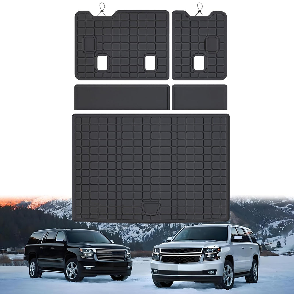 MJBYMAT Floor Mats & Trunk Mat & Backrest Mat
