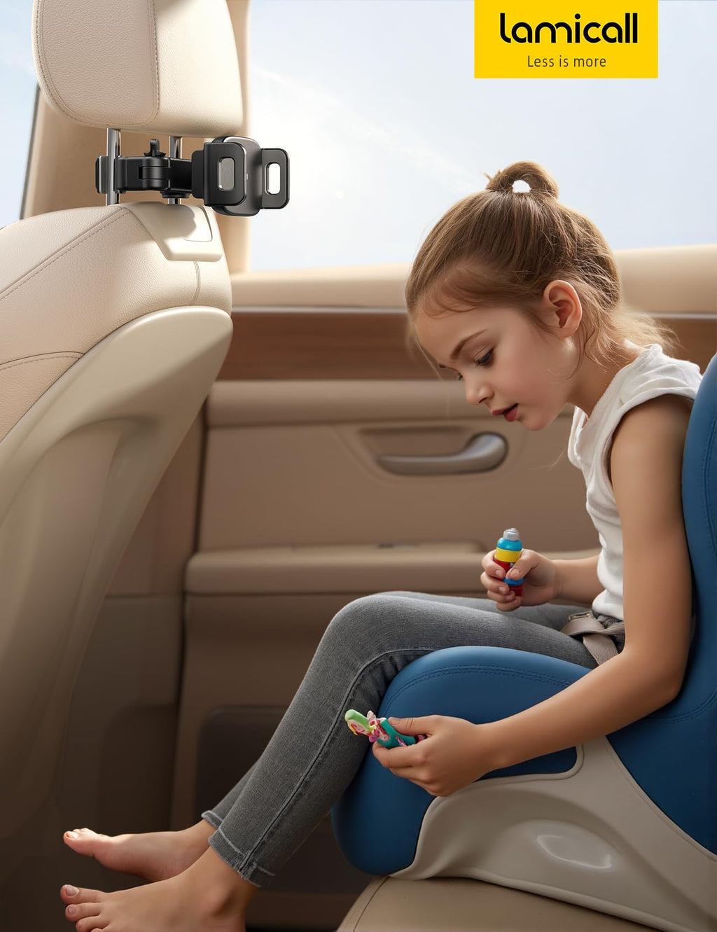 Lamicall 3-in-1 Extendable Backseat Tablet Headrest Mount