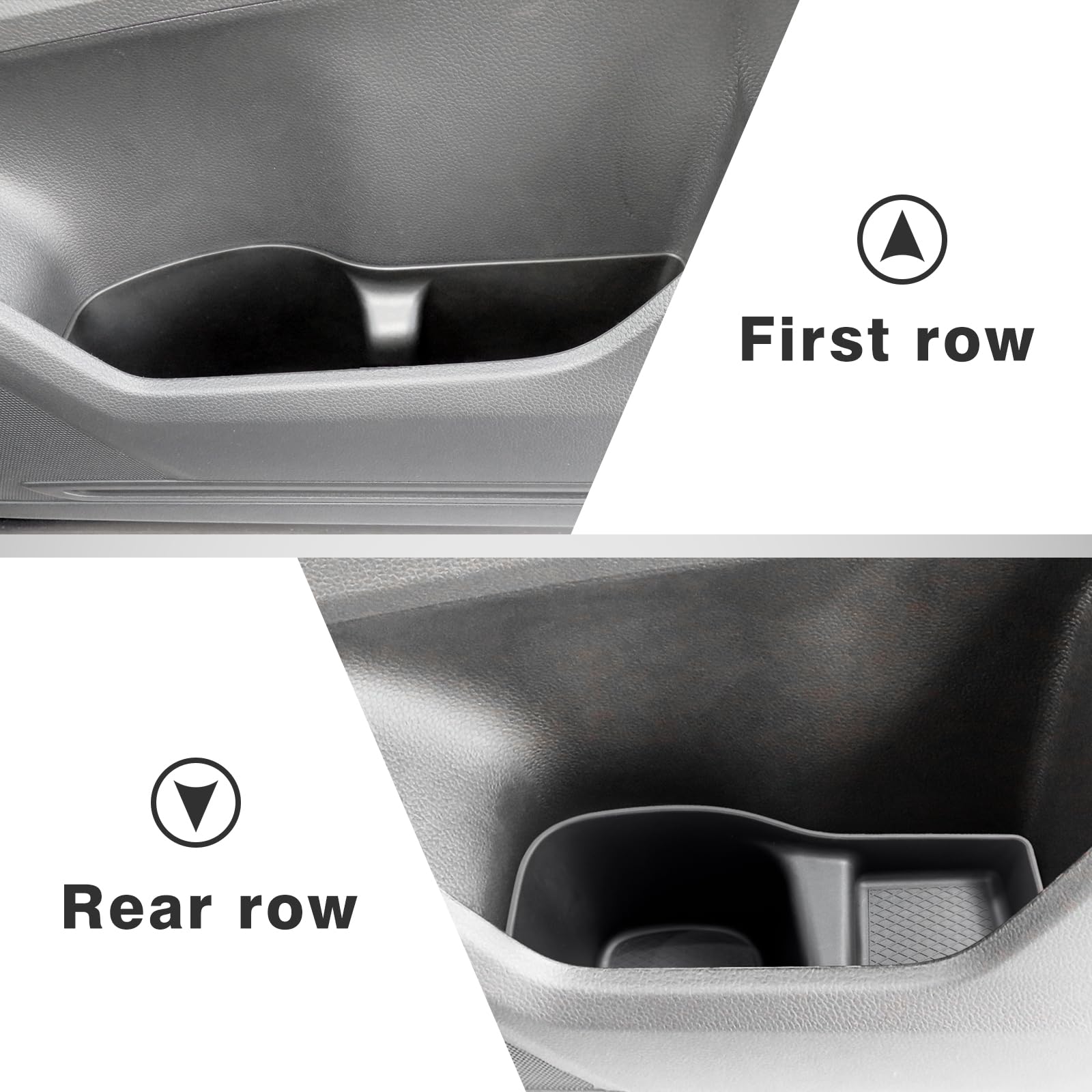 Muslogy 4-Piece Door Storage Trays