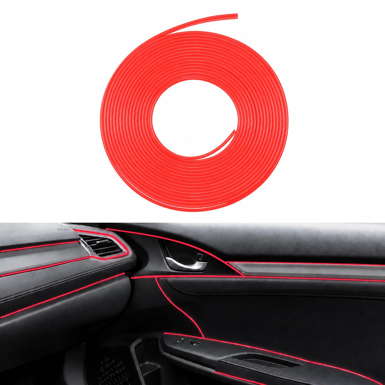 Car Interior Trim Strips Door Panel Gap Filler