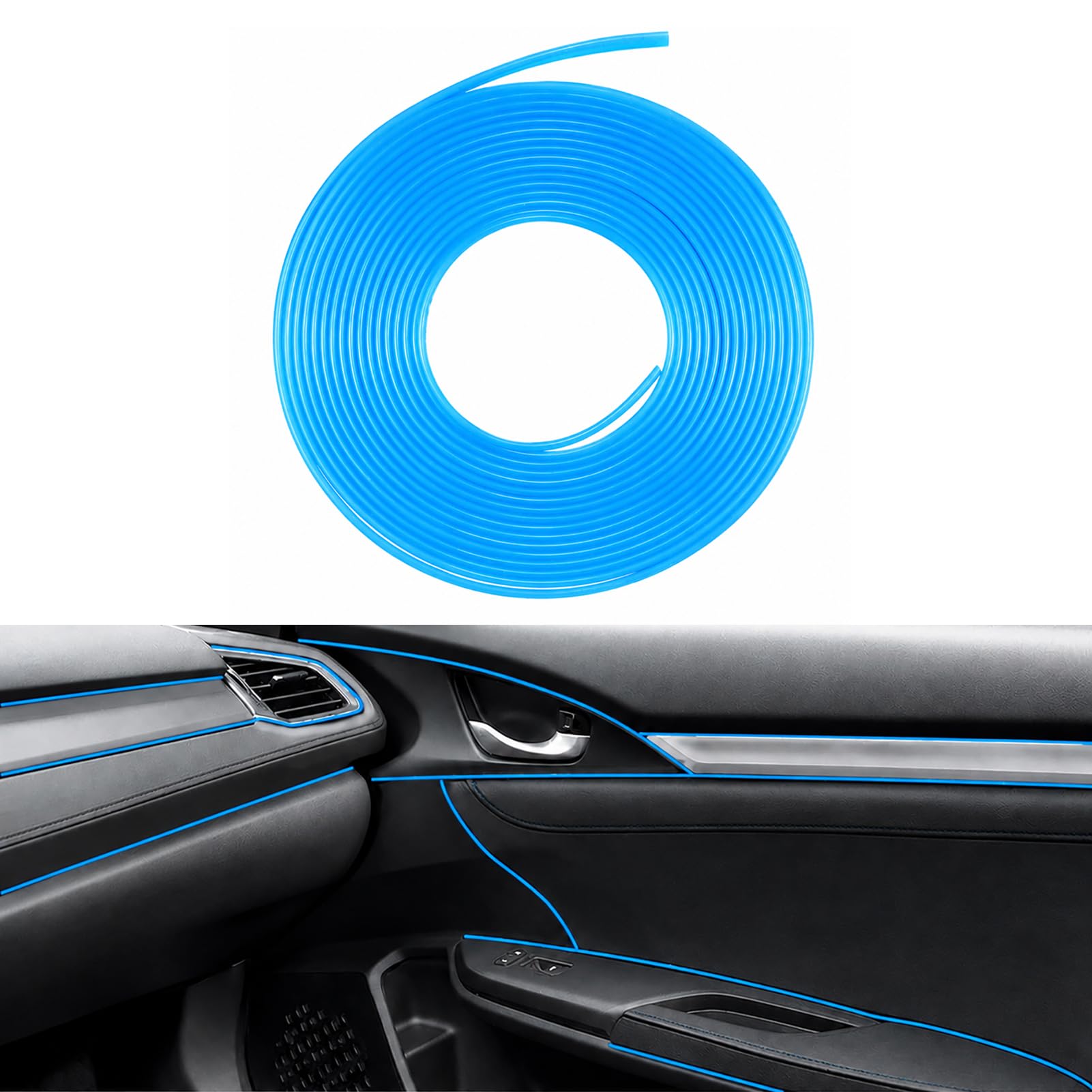 Car Interior Trim Strips Door Panel Gap Filler