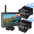 EWAY Dual 1080P Magnetic Wireless Backup Camera System