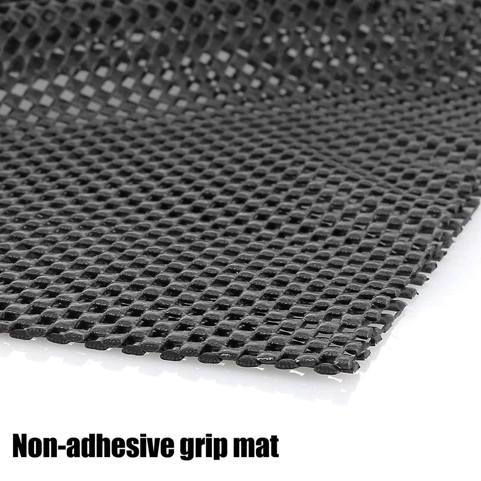 Trunk Mat for Cars Anti Slip Mat Cargo Liner Protector Durable Elastic Offers Protection Easily Cuttable to Different Sizes Universal Fit Multiple Use Car Roof Protector, Rug Non Slip Mat Pad (Black)