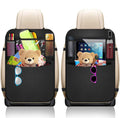 BLYPHOO 2-Pack Waterproof Backseat Organizers for Kids with Tablet Holder