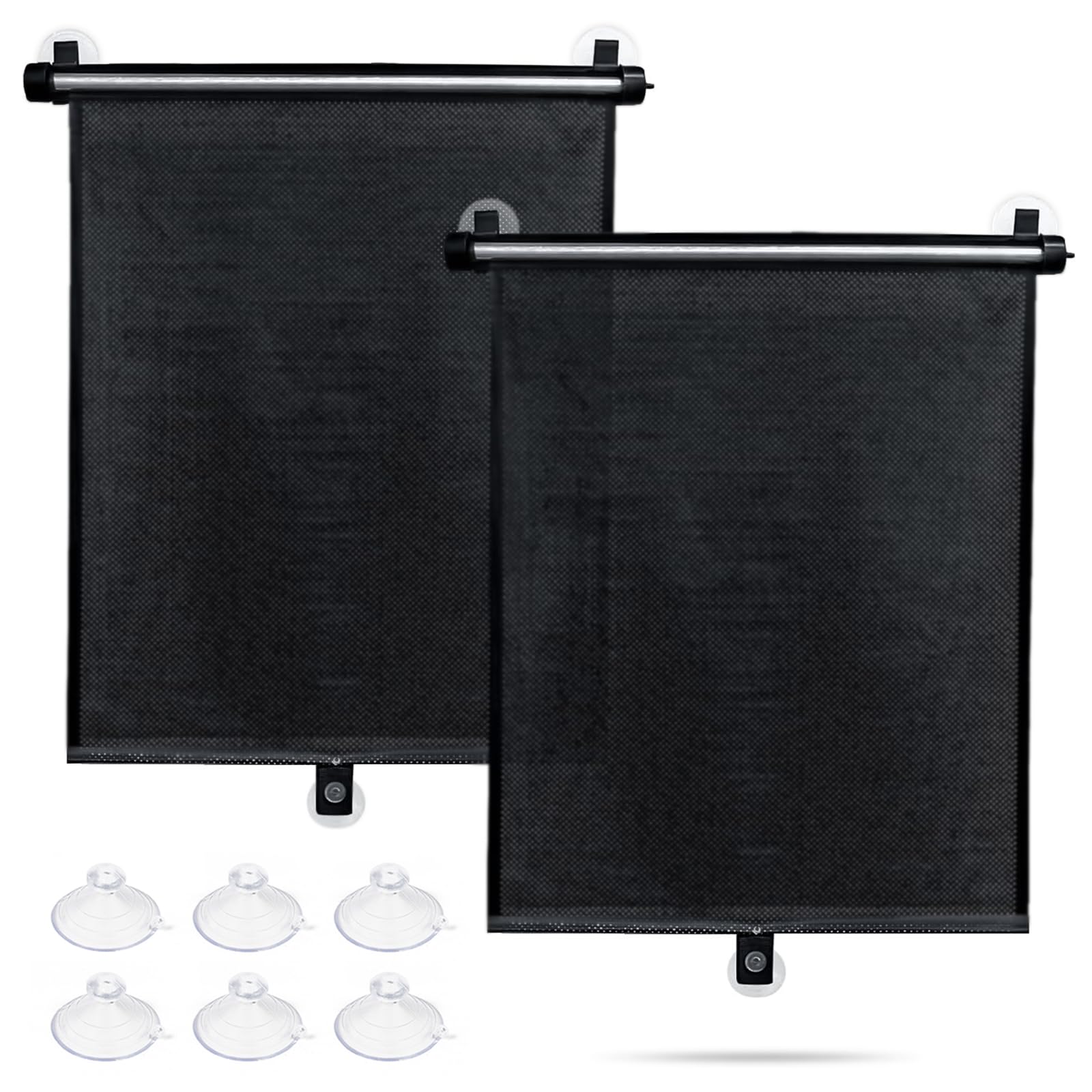 Sfee Retractable Side & Rear Car Window Sun Shade