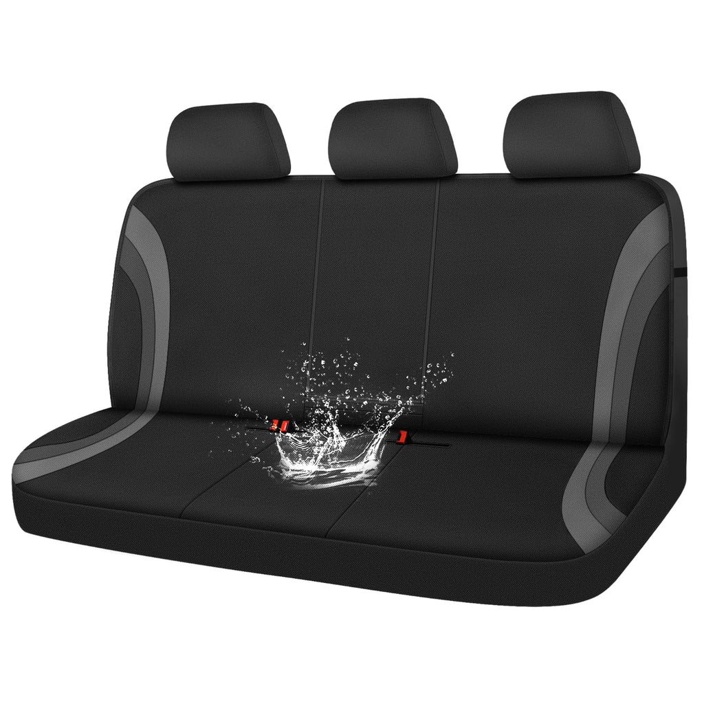 CAR PASS Line Rider Sporty Front Seat Covers,Car Seat Covers Front Seats Only,Airbag Compatible,Universal Fit Sedans,Cars,Vans