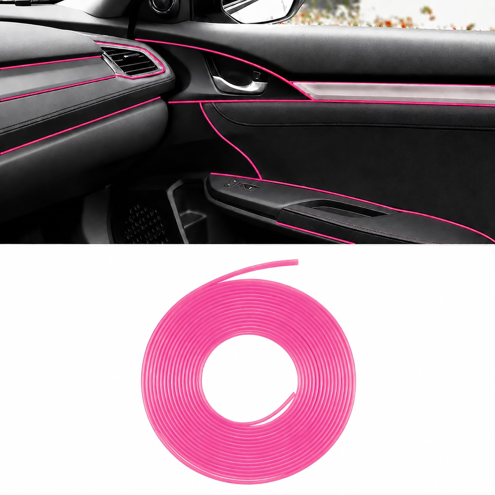 Car Interior Trim Strips Door Panel Gap Filler