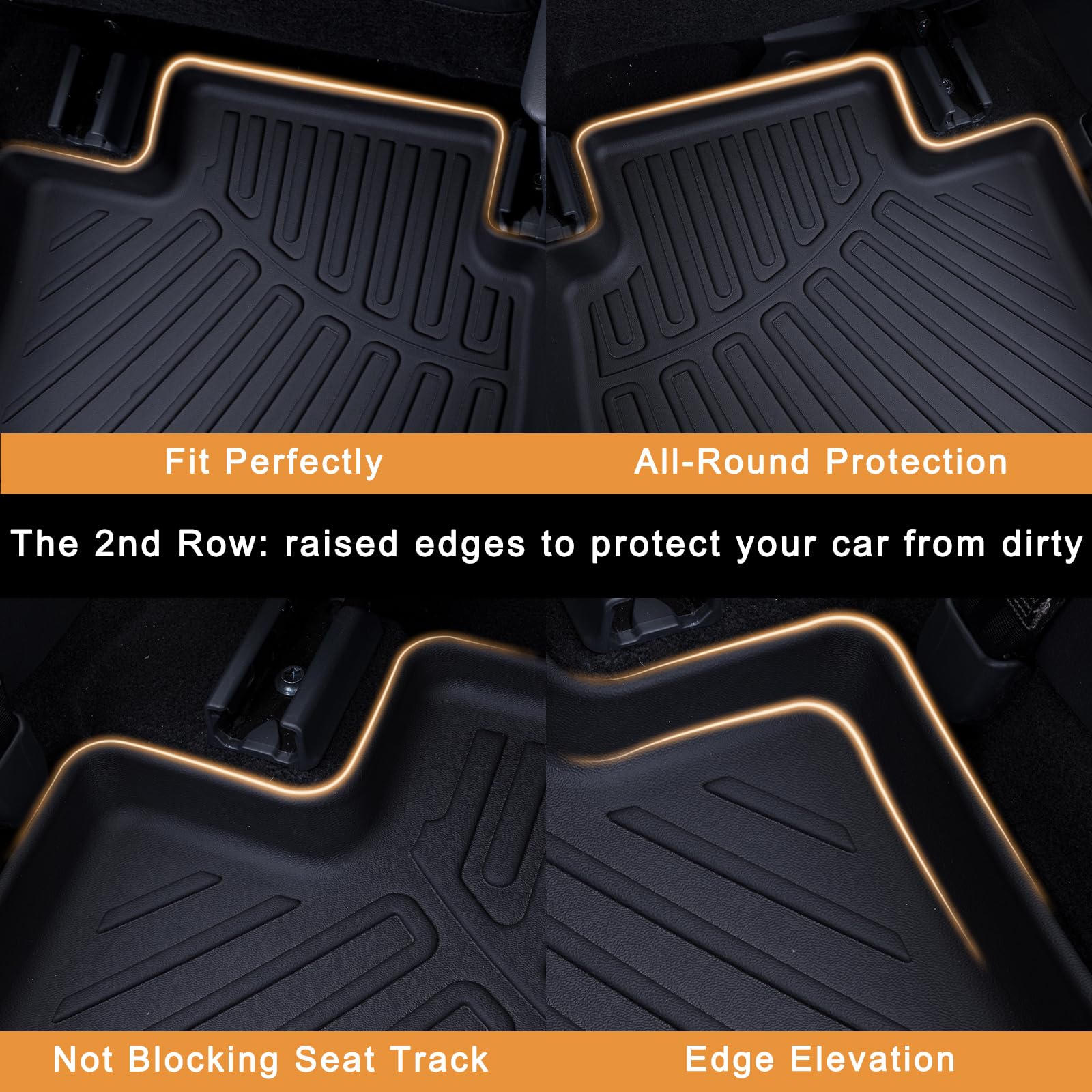 MJBYMAT Floor Mats & Trunk Mat & Backrest Mat
