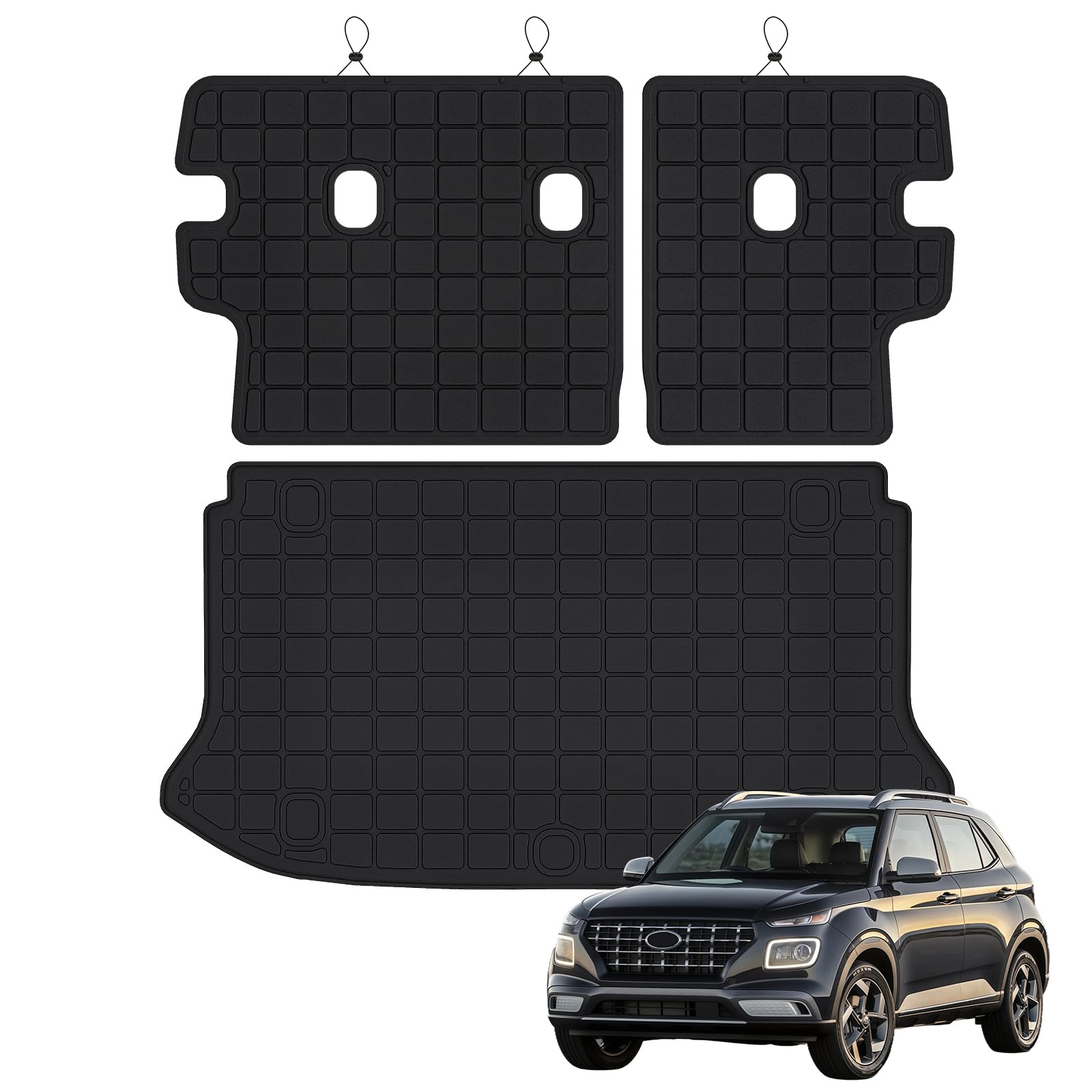 MJBYMAT Floor Mats & Trunk Mat & Backrest Mat