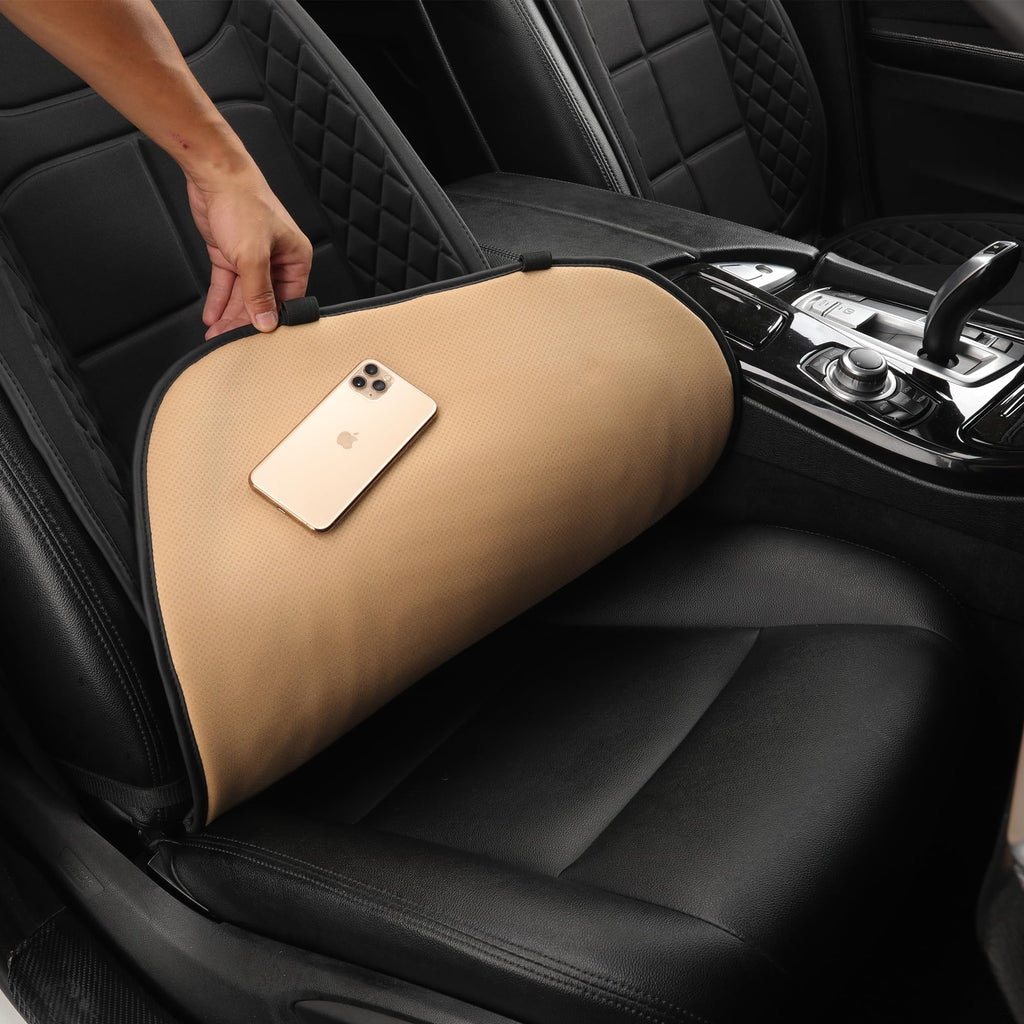 DgiqLeite Foldable Anti-Slip Car Seat Cushion Cover