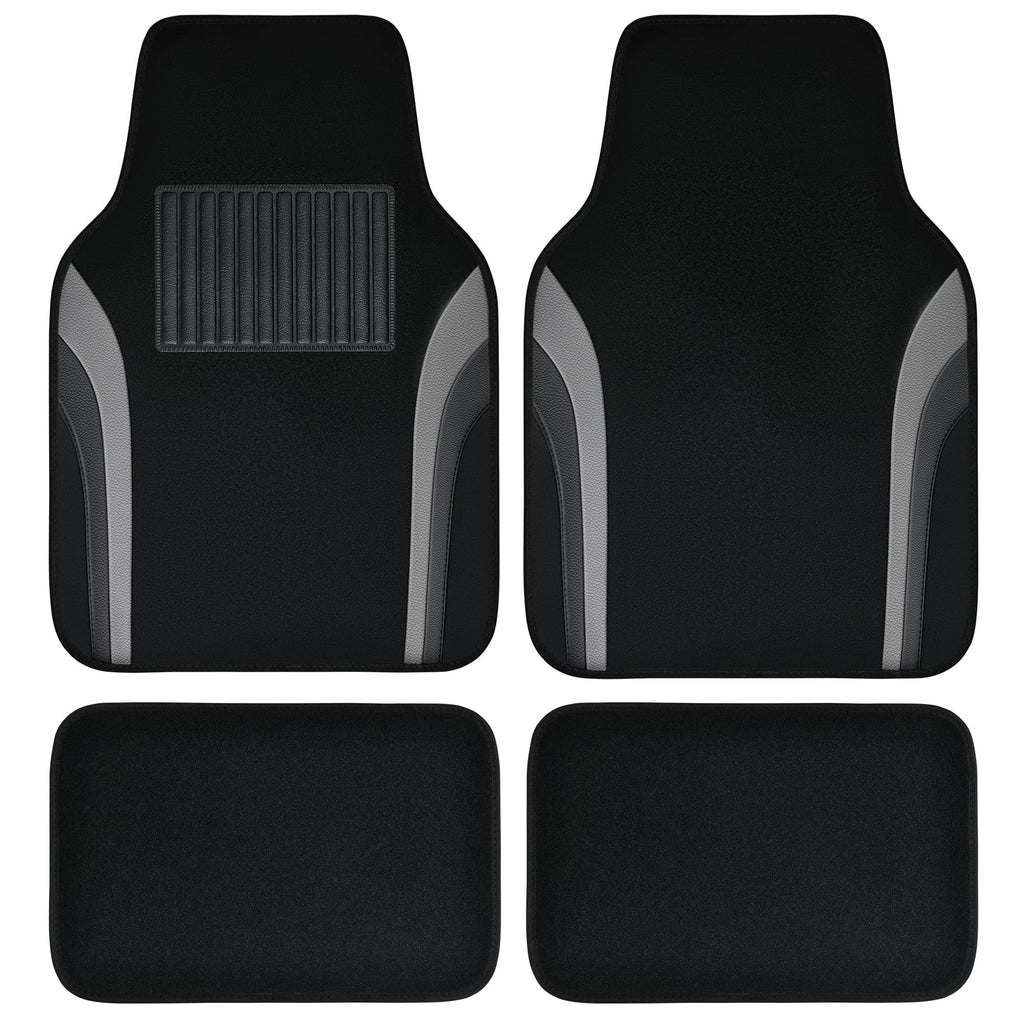 CAR PASS Rainbow Waterproof Sporty Universal Car Floor Mats,Fit for Car Truck SUV