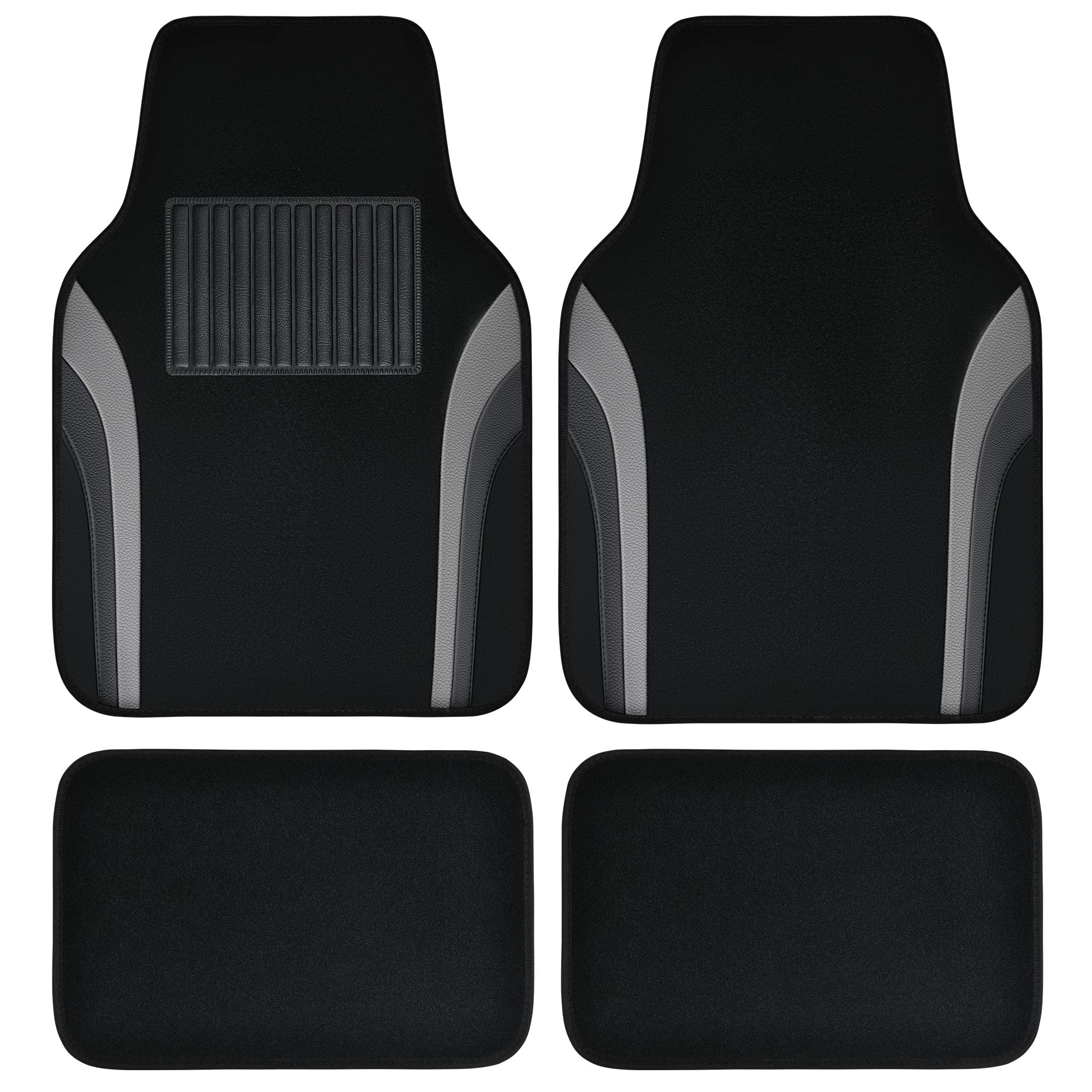 CAR PASS Rainbow Waterproof Sporty Universal Car Floor Mats,Fit for Car Truck SUV
