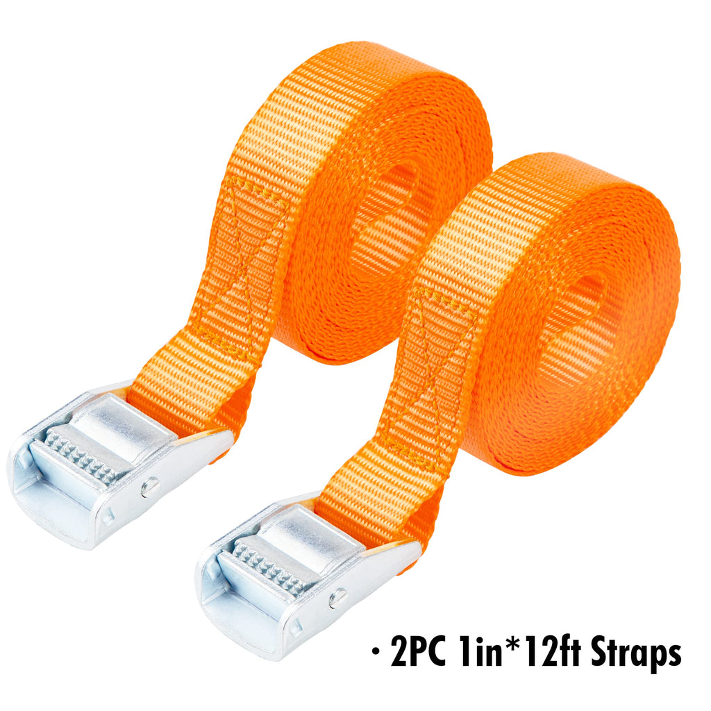 Cartman 1-Inch x 12-Foot 600 lb Lashing Straps