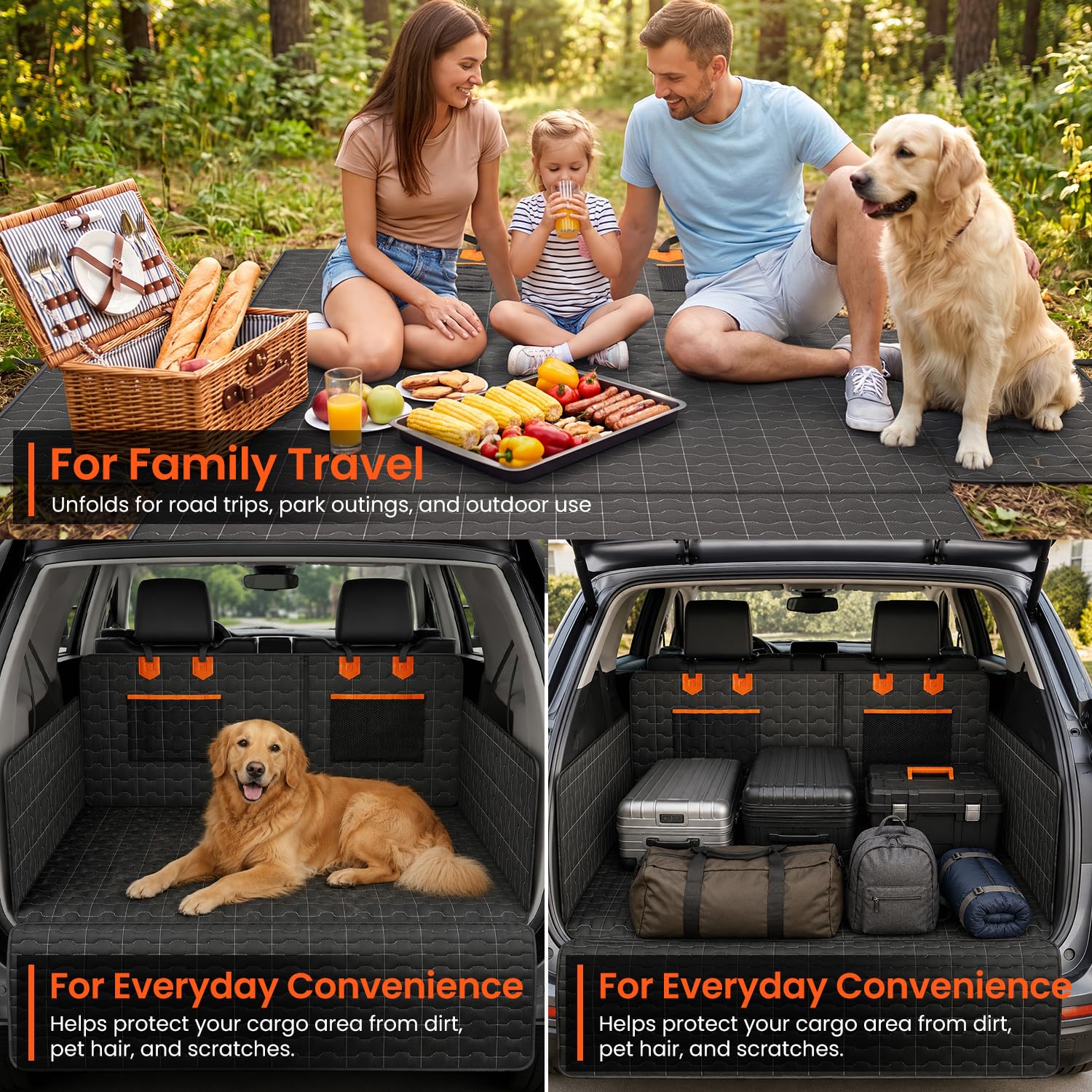 IJVAE UV Cargo Liner for Dogs