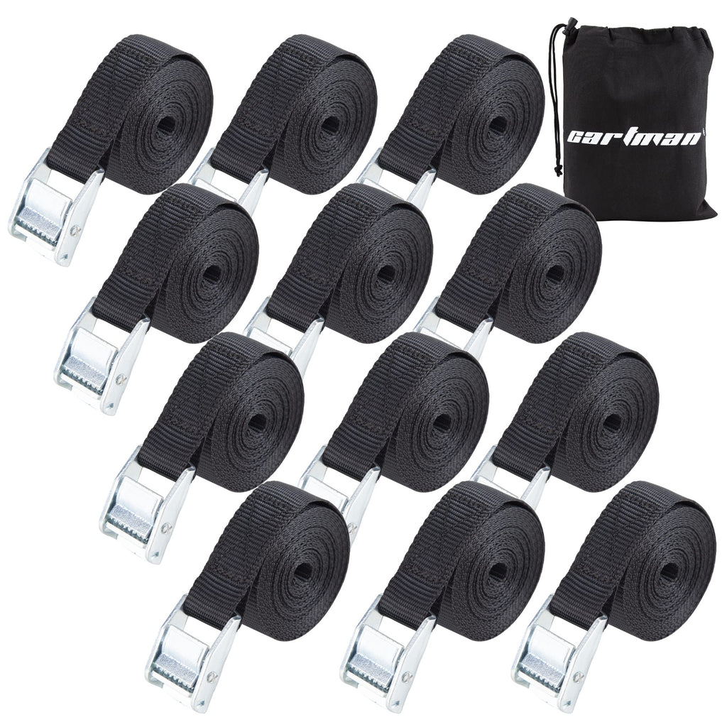 Cartman 1-Inch x 12-Foot 600 lb Lashing Straps