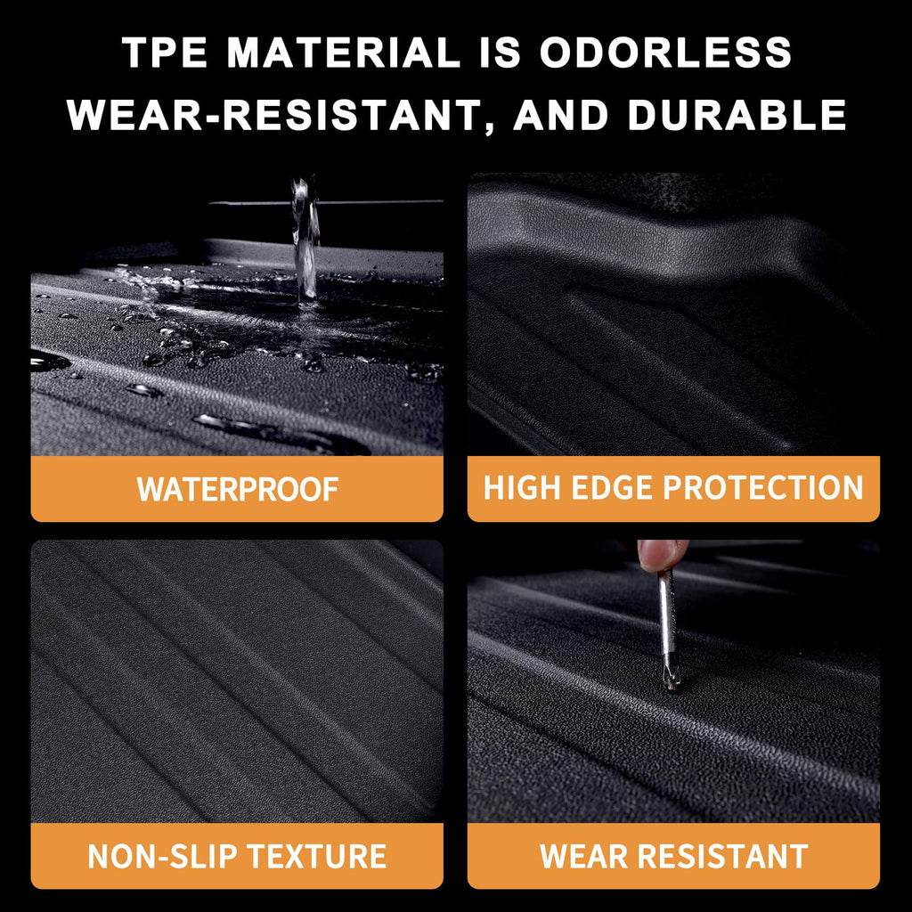 MJBYMAT Floor Mats & Trunk Mat & Backrest Mat
