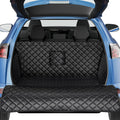 PETICON SUV Cargo Liner for Dogs, Waterproof Pet Cargo Cover Dog Seat Mat for SUVs Sedans Vans with Bumper Flap Protector, Non-Slip, Large Size Universal Fit