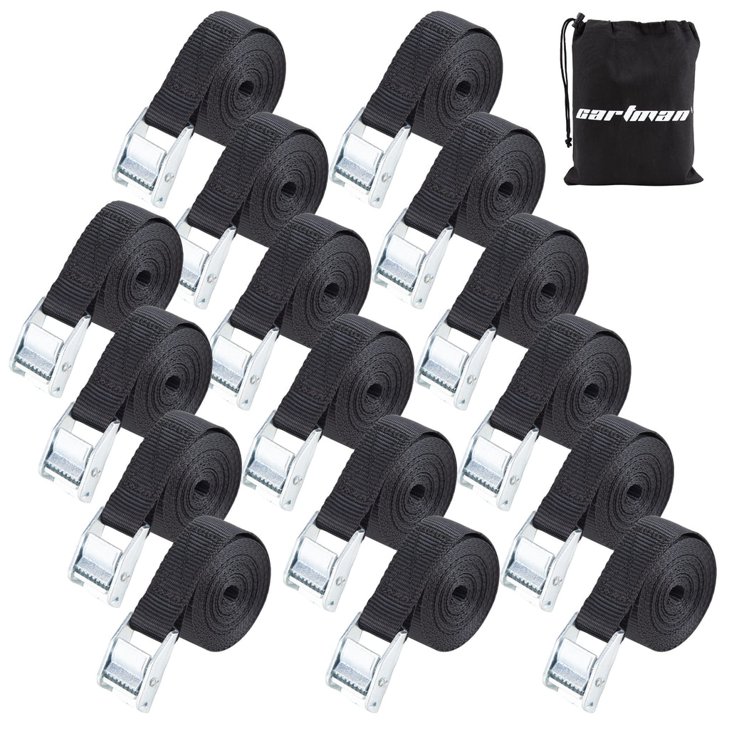 Cartman 1-Inch x 12-Foot 600 lb Lashing Straps