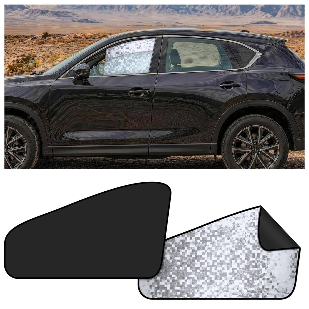 4-Pack Car Window Sun Shades for Side & Rear Windows