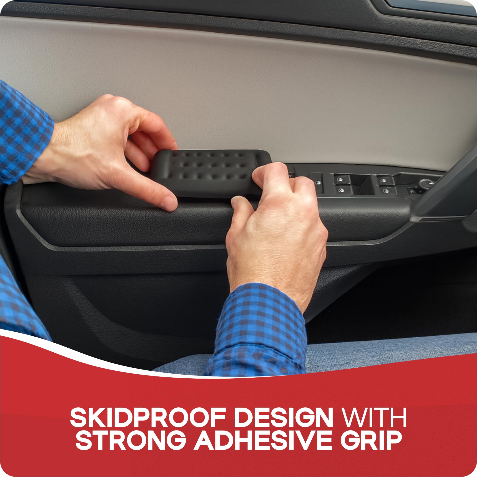 Elbow Rest 2-Pack Memory Foam Car Armrest & Console Cushions