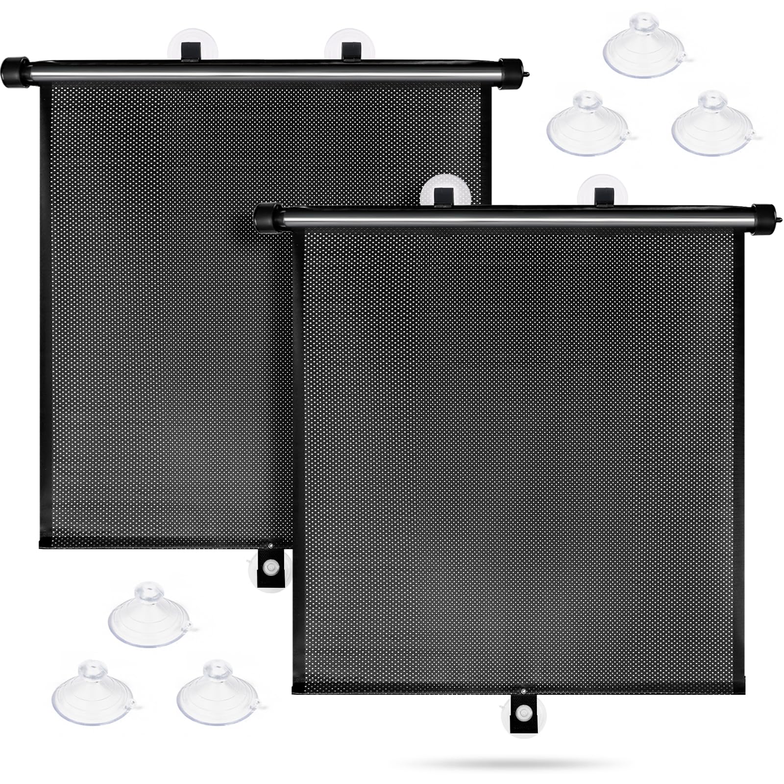 Sfee Retractable Side & Rear Car Window Sun Shade