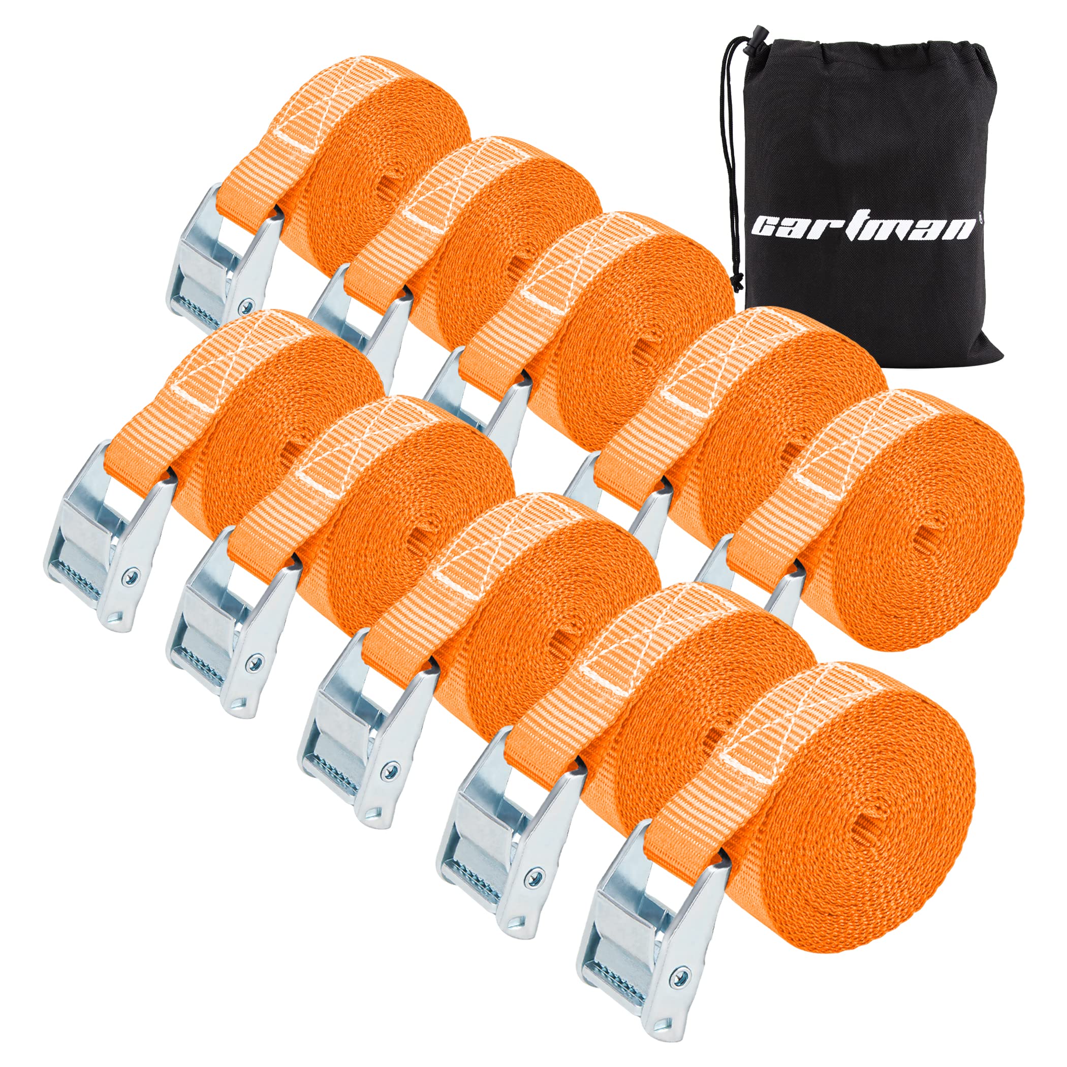 Cartman 1-Inch x 12-Foot 600 lb Lashing Straps