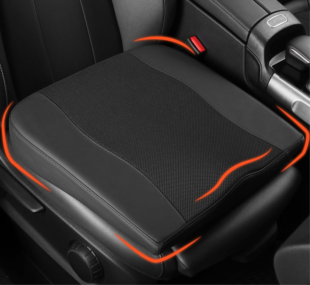 Lofty Aim Memory Foam Car Seat Cushion for Sciatica Relief